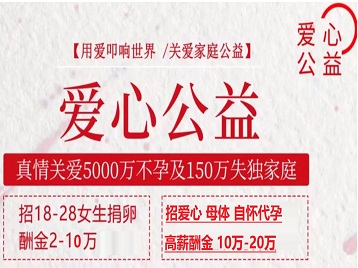 栖霞捐卵助孕生子 爱心志愿者招募
